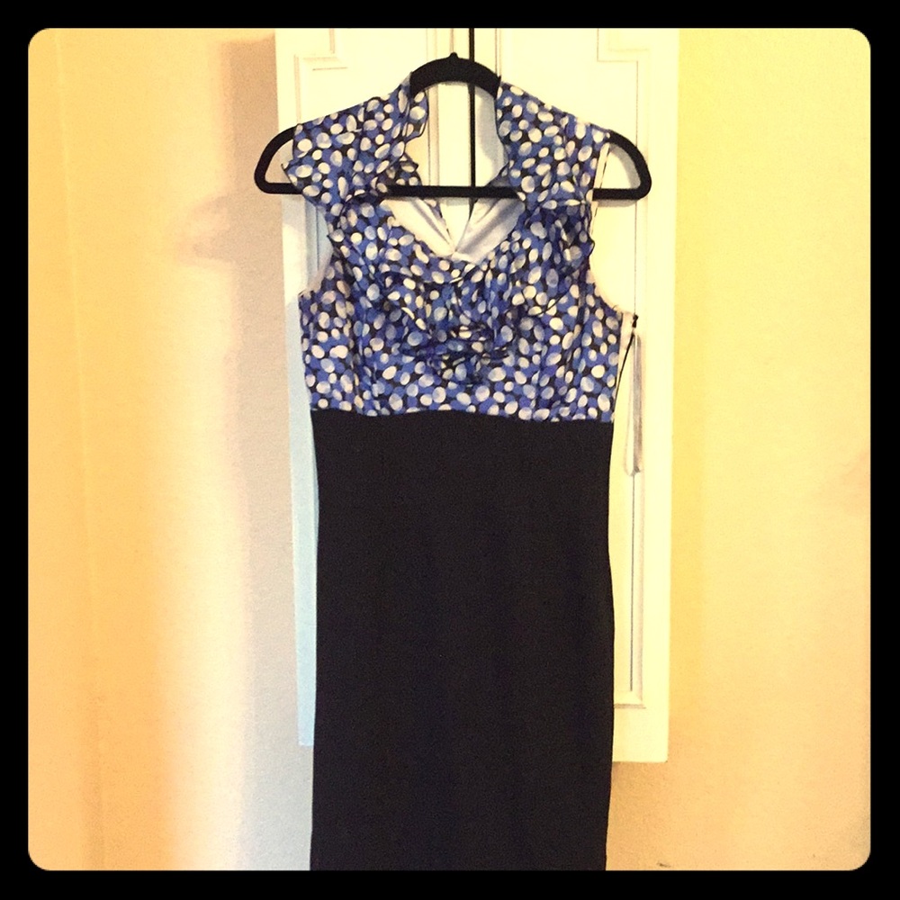Spring silk dress
